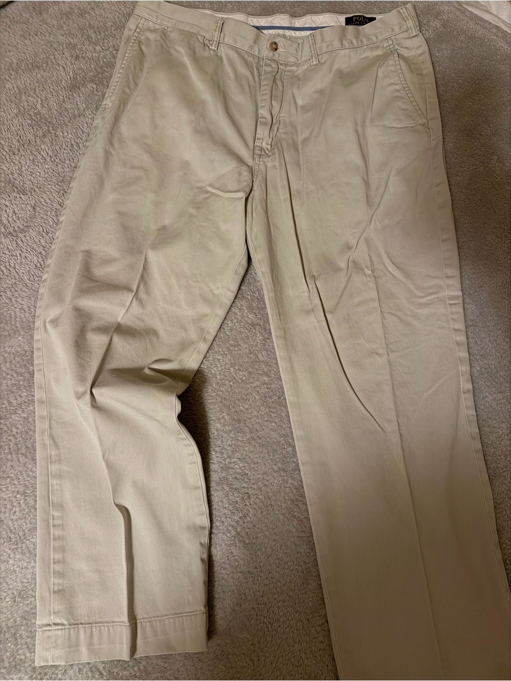 Ralph Lauren Light Cream Khaki Chino Pants